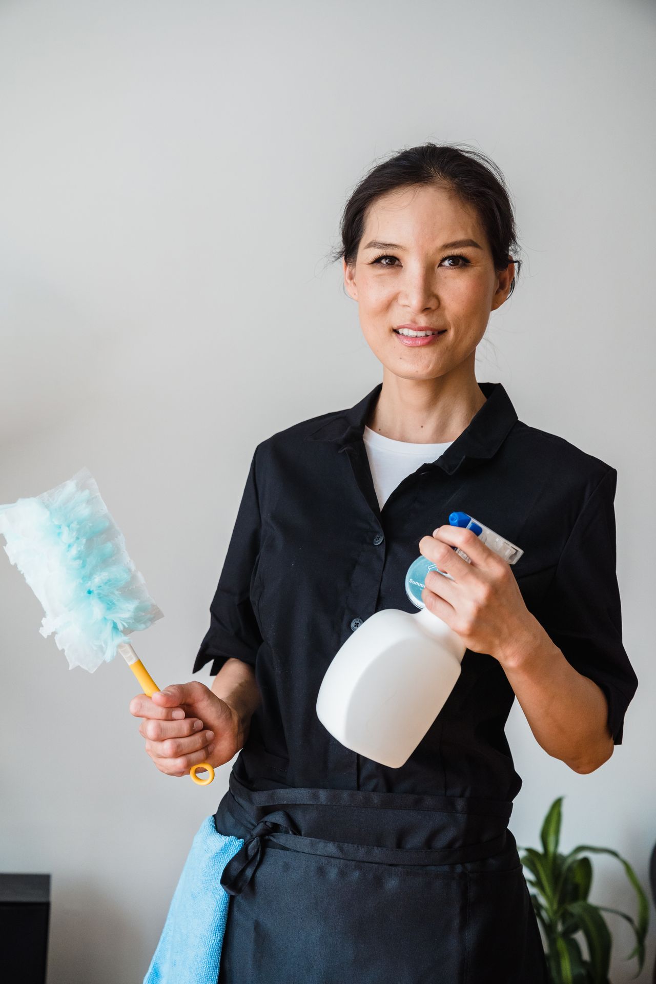 Friendly PureForm cleaner with duster